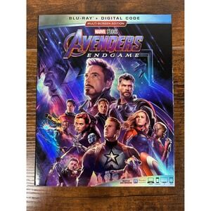 Marvel Studios Avengers Endgame Blu-ray Multi-Screen Edition 2019 Slipcover MCU